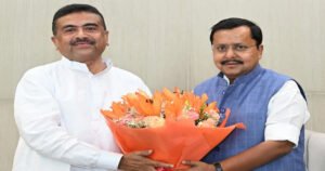 দিল্লিতে সাংগঠনিক বৈঠকে শুভেন্দু-শমীক
