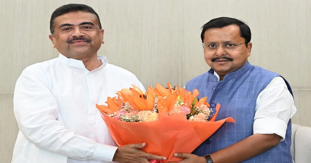দিল্লিতে সাংগঠনিক বৈঠকে শুভেন্দু-শমীক
