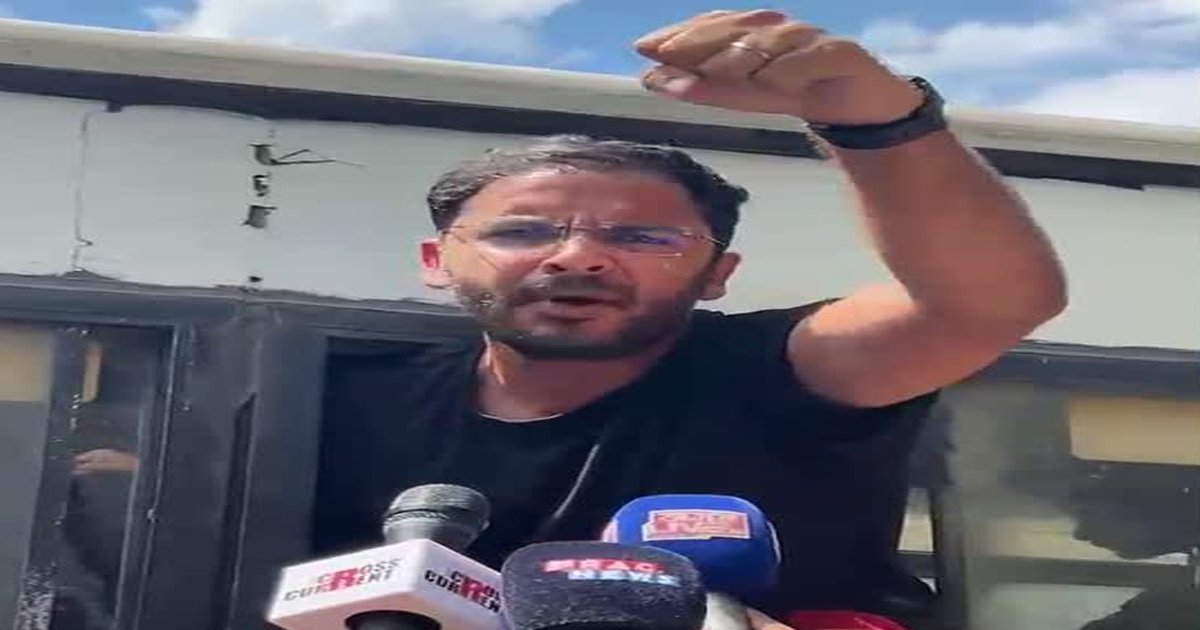 রবিবার সকালে অসমের দিসপুরে আটক সিজেপি নেতা আশুতোষ রাঙ্কা