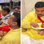 কৌশিকী অমাবস্যায় কালীঘাটে পুজো দিলেন মুখ্যমন্ত্রী,  খেলেন পোলাও-মাছের ভোগপ্রসাদ